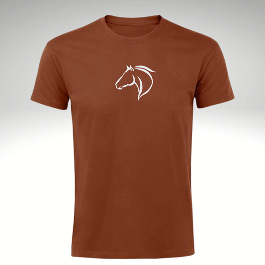 T-shirt cheval brodé