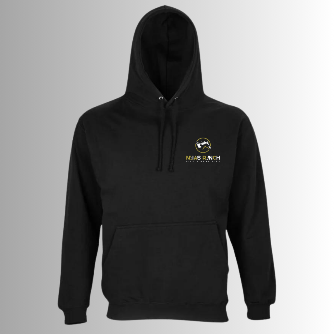 Hooded sweatshirt Deep black