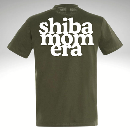 T-shirt Shiba mom era