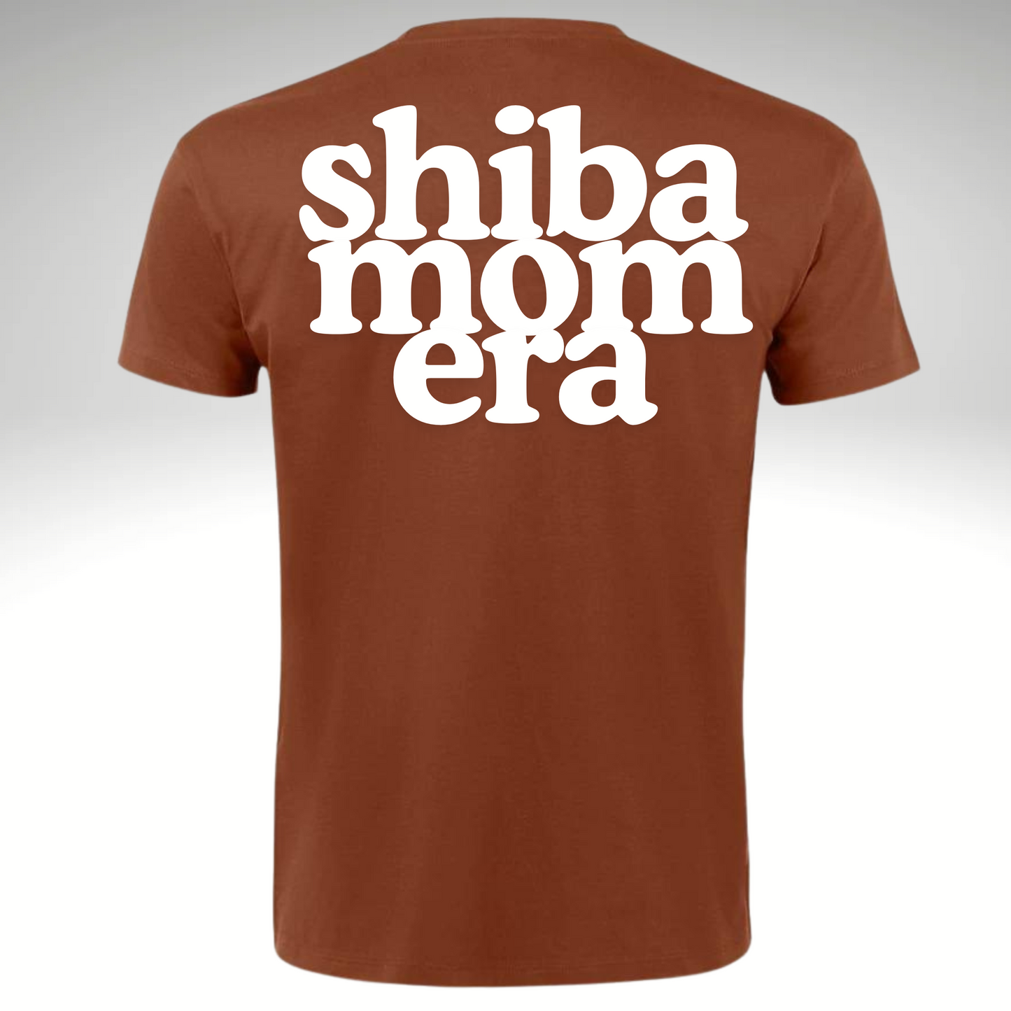 T-shirt Shiba mom era