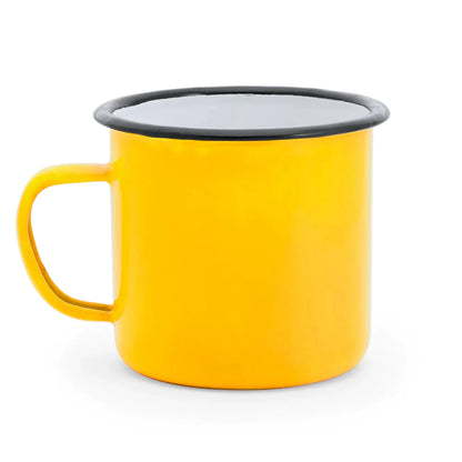 Mug en métal rétro personnalisable