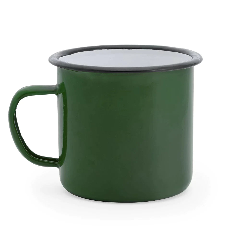 Mug en métal rétro personnalisable