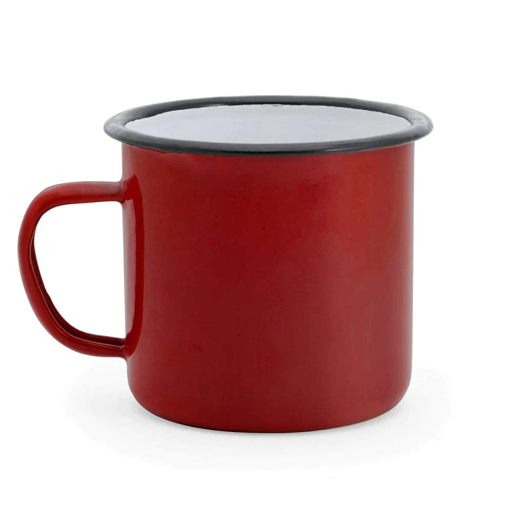 Mug en métal rétro personnalisable