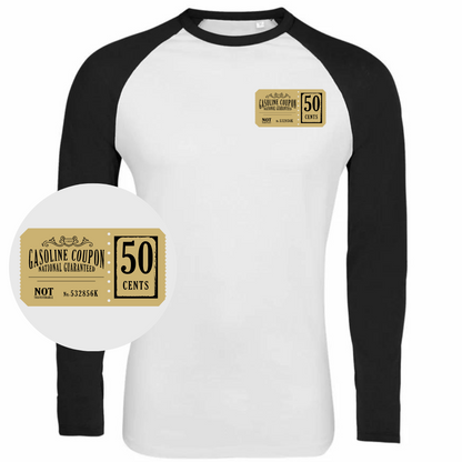 Gasoline long-sleeved t-shirt