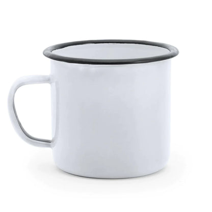 Mug en métal rétro personnalisable